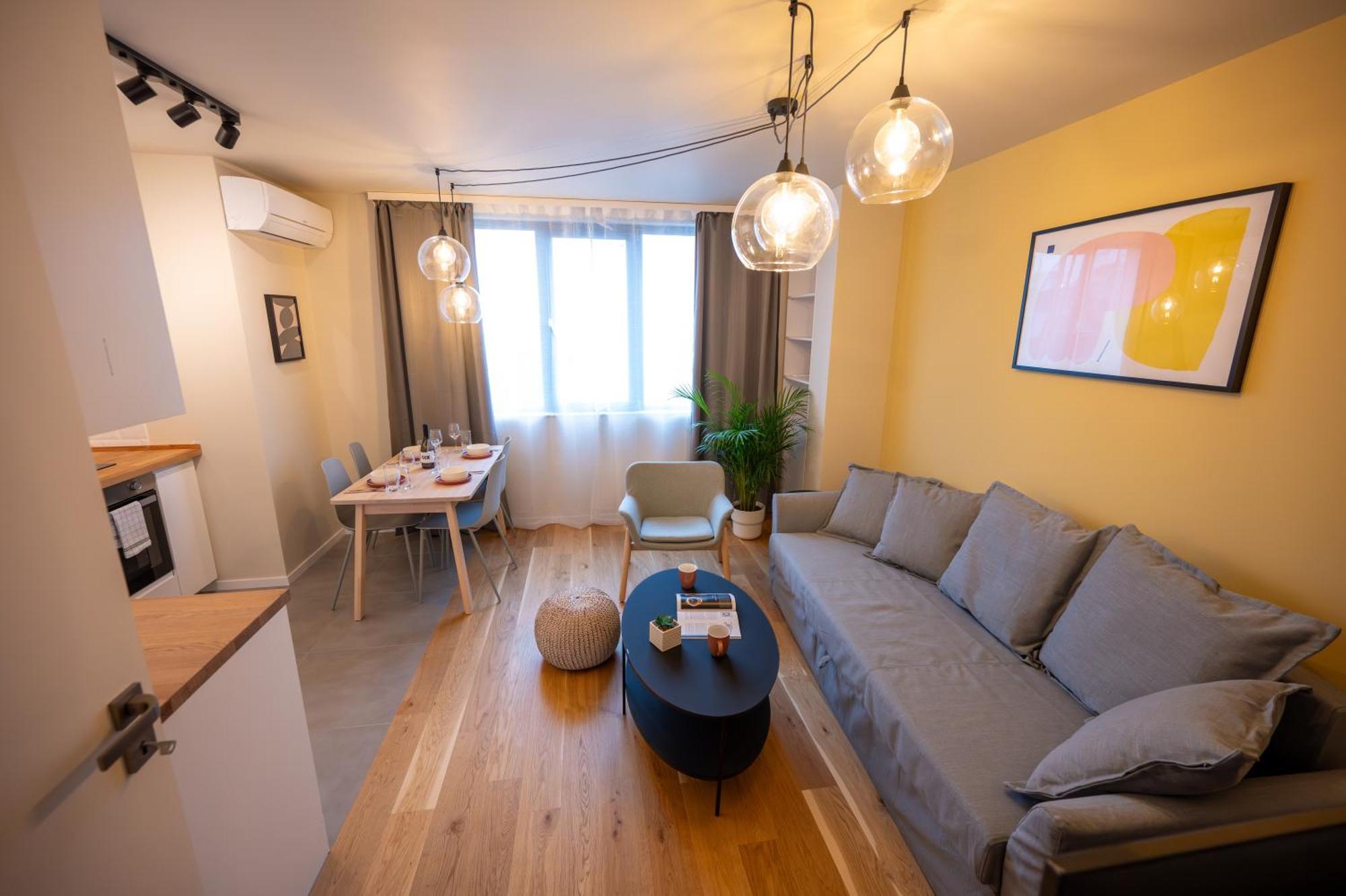Design 1Bdr Apartment Near City Center 소피아 외부 사진